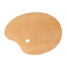 Shopping Spree圓形原木調色盤 特大, 一格, 1個