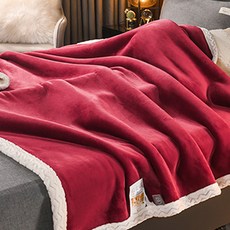 簡約柔軟素色毛毯