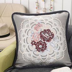 고정밀 라비쉬 유럽풍 소파 쿠션 커버 2p 세트 DPCC082