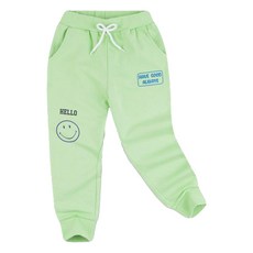 andiapple 兒童款起司微笑束口褲