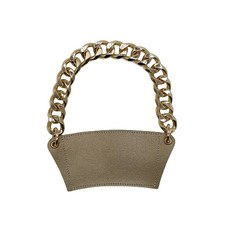 유니코시 휴대용 아이언 체인 컵홀더 스트랩, 27 골드