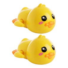 LOVE&i 游泳鴨浴玩具玩具2P, 睜眼鴨