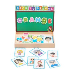 EnO 立式磁鐵拼圖英文, 1個, 12件