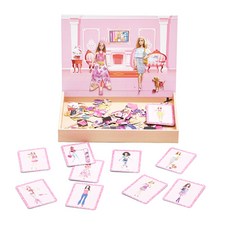 立式磁鐵拼圖 時尚女孩, 1個, 21件