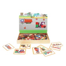 EnO 立式磁鐵拼圖重型設備, 13件, 1個