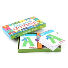 Peaceable Kingdom Space 27 Alphabet Go Fish 棋盤遊戲 2-6 名玩家 4+, 混色