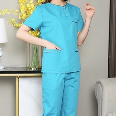 La Bolpe女款美容院工作護士服 長袖
