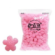 Easy玉米 造型積木 花朵 補充包 500p, 粉紅色