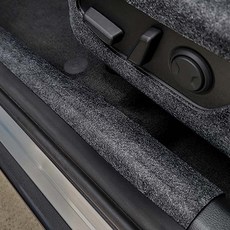 韓國 caiMaN 車內防刮門檻油箱蓋4件組, 混合色, 起亞 The All-New Sportage NQ5 油電混合 2021年7月~