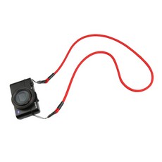 KOEM 緊湊型相機頸帶 紅色 115cm, 1個, 單一商品