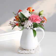 화이트저그 혼합센터피스, 혼합색상, 1개