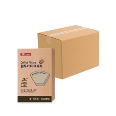 Saenghwaleulgeurida 3~4人份咖啡濾紙 4~7杯, 100入, 28個