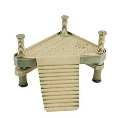 Hanbelle國家水族箱日光浴烏龜攀爬斜坡裝飾品 小型, 1個