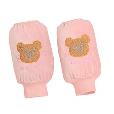 Winwin Company 毛絨動物朋友美術用袖套 YT_RC3034, 粉紅色