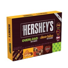HERSHEY'S 好時 霸王巧克力管巧克力棒, 1盒, 276g