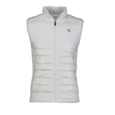 KIM YOUNG JOO SPORTS 男士高爾夫拼接針織防風背心 CVYJ8009W1