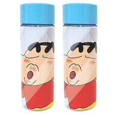 LE BARN 蠟筆小新水壺 2入, 混色, 500ml