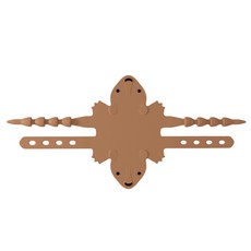 Life Lab門防撞墊 棕色熊, 1個