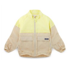 JELISPOON 兒童 Block Pop 高領風衣