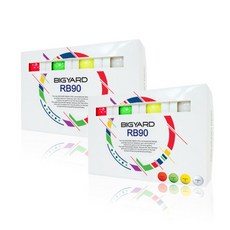 BIGYARD RB90光澤雙層高爾夫球, 混合顏色, 2盒