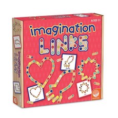 MindWare Space 27 Imagination Link 3 歲以上木製人偶拼圖, 30件, 1個