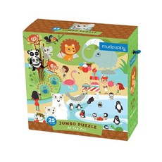 mudpuppy 動物園巨型拼圖, 1個, 單一尺寸