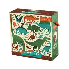 mudpuppy 可愛恐龍圖案拼圖, 1個