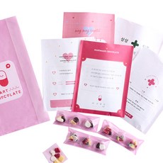 Sang Sang and Diy情人節心型巧克力組, 材料 12種, 1組