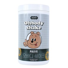 Ohbody 蛋白質奶昔粉 黑芝麻口味, 1個, 700克