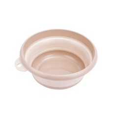 울트라 접이식 폴딩 대야, 핑크, 1개