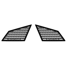 CAIMAN 프리미엄 C필러 스포츠 플레이트 스트라이프 카본블랙 좌우 세트, 기아_디 올뉴 스포티지 NQ5