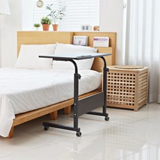 제이엔샵 심플 사이드 슬롯형 테이블, 월넛