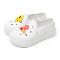 Bimbo Bimba 孩童笑臉造型裝飾洞洞鞋