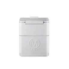 매직캔 애니웨어 싱크대걸이 쓰레기통 MNE150, 화이트 + 화이트(MNE150HW), 1개