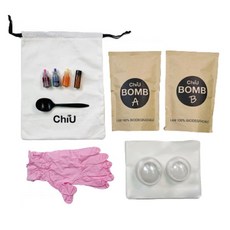 DIY入浴劑製作模具組合 01號, 蘋果款, 1組