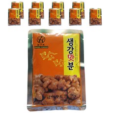 生薑調味粉, 10個, 60克