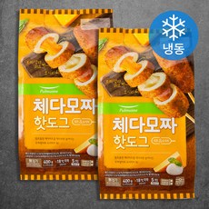 풀무원 체다 모짜 핫도그 (냉동), 80g, 5개입, 2개