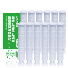 Dewbell Filter Klass除氯沐浴蓮蓬頭替換濾芯 獨立包裝, 12個