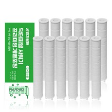 FILTER KLASS Dr. Piel 淋浴蓮蓬頭除氯相容濾芯, 12個, 無香味