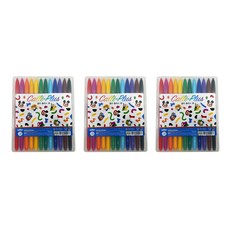 hM+ 迪士尼米老鼠12色彩色筆 3入組, 混色, 1組