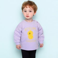 milk mile 兒童小花生長袖T恤