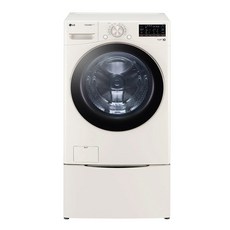 LG전자 트롬 트윈워시 드럼세탁기 24kg + 미니워시 4kg 샤이니 베이지 F24HDDB 방문설치