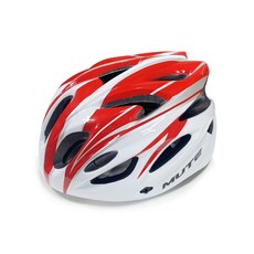 MUTE 自行車用安全帽 PRO-F2, 白紅