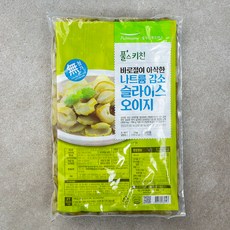 풀무원 풀스키친 바로절여 아삭한 나트륨 감소 슬라이스 오이지, 2kg, 1개