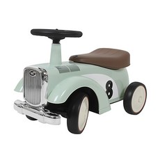 PAPASTOY bable puary 幼兒用經典靜音滑步車, 薄荷綠