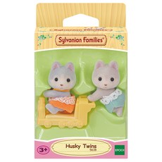 실바니안패밀리 허스키 쌍둥이 피규어 5638, 1개