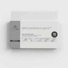 TATTOOMED 刺青遮蓋貼布, 透明, 10片