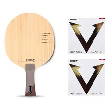 XIOM VEGA EURO桌球拍 FL款+VEGA TOUR桌球拍膠皮 2入, 單品