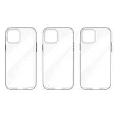 idearCover 퍼펙트 핏 클리어 휴대폰 케이스 3p