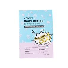 VITASPA Body Recipe 身體去角質墊 7p, 210ml, 1個